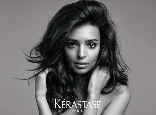 Kerastase Paris Model posing 