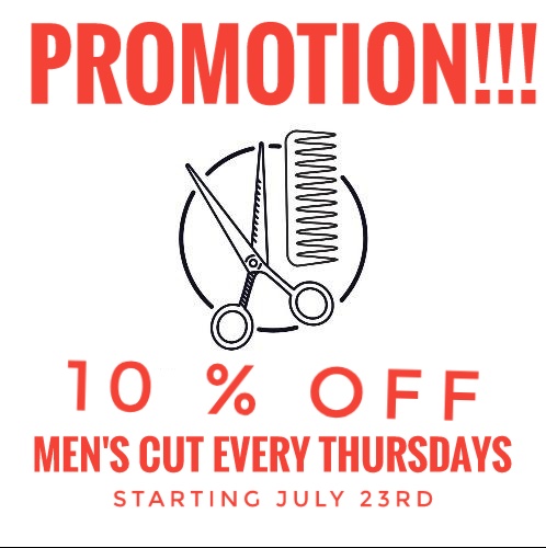 2020 Men's Cut Promotion 