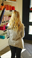 Blonde color with Hair Extensions