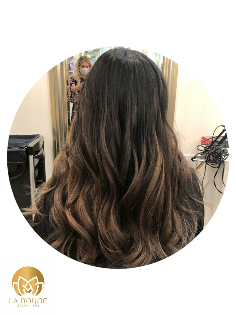 Balayage on Black by Nelly
