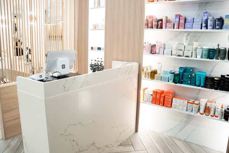 La Rouge hair and spa Reception area